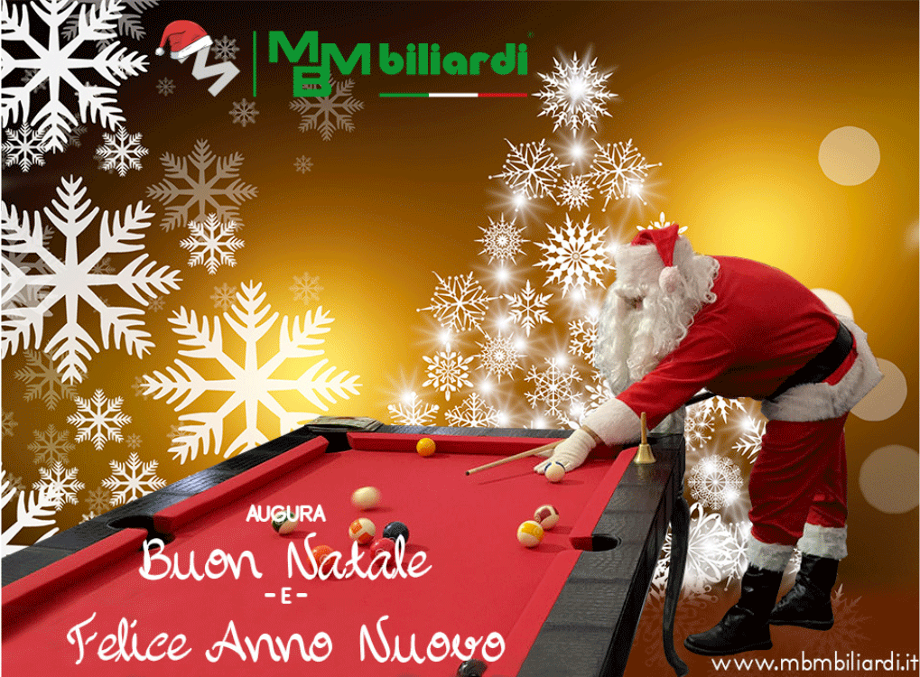 Buon Natale da MBM Biliardi